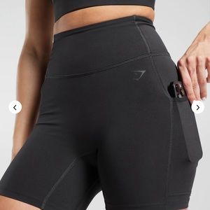 Gymshark black pocket shorts never worn